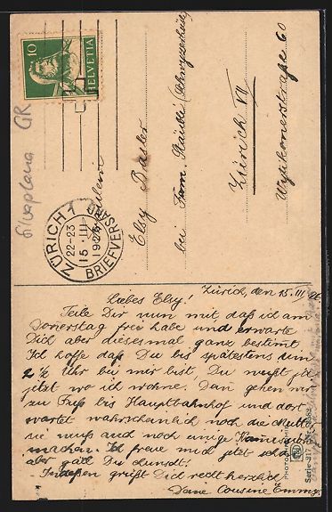 Cartoline postali: AK Campfer, Ortsansicht mit Ailvaplana – Usato da Berlin venduto da bartko-reher 1