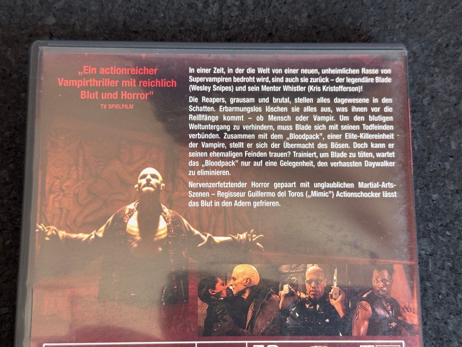 Alle DVDs: BLADE 2 DVD DE/EN Wesley Snipes – Gebraucht aus Fribourg von tschjoly 2