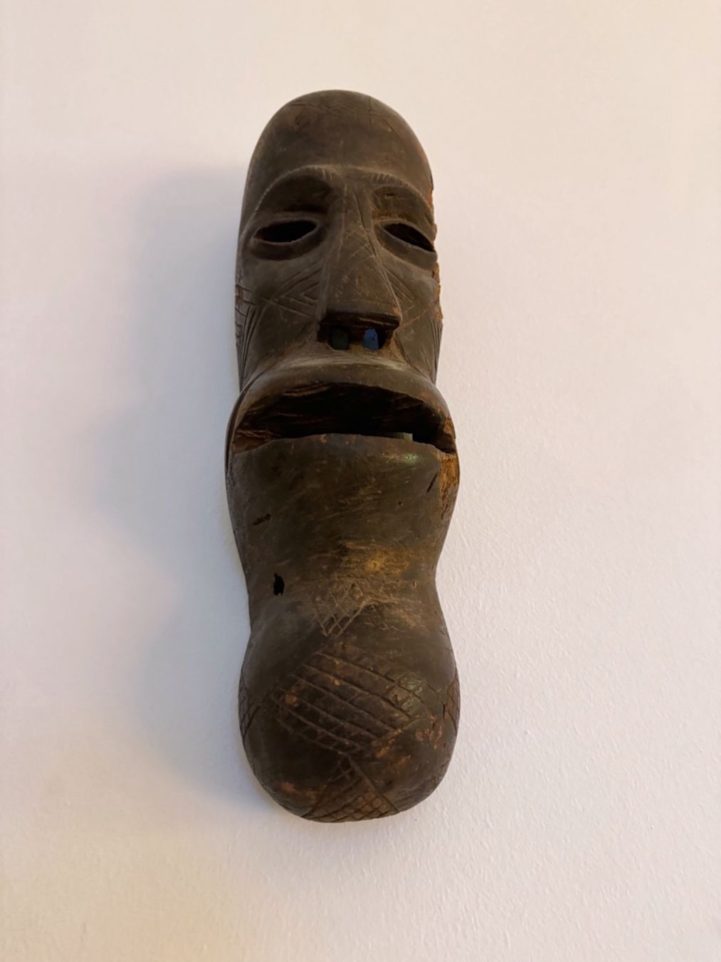 Internationale Kunst: Holzmaske, Kuba, Kongo – ca. 46 cm – Gebraucht aus Zürich von willson-quayle 6
