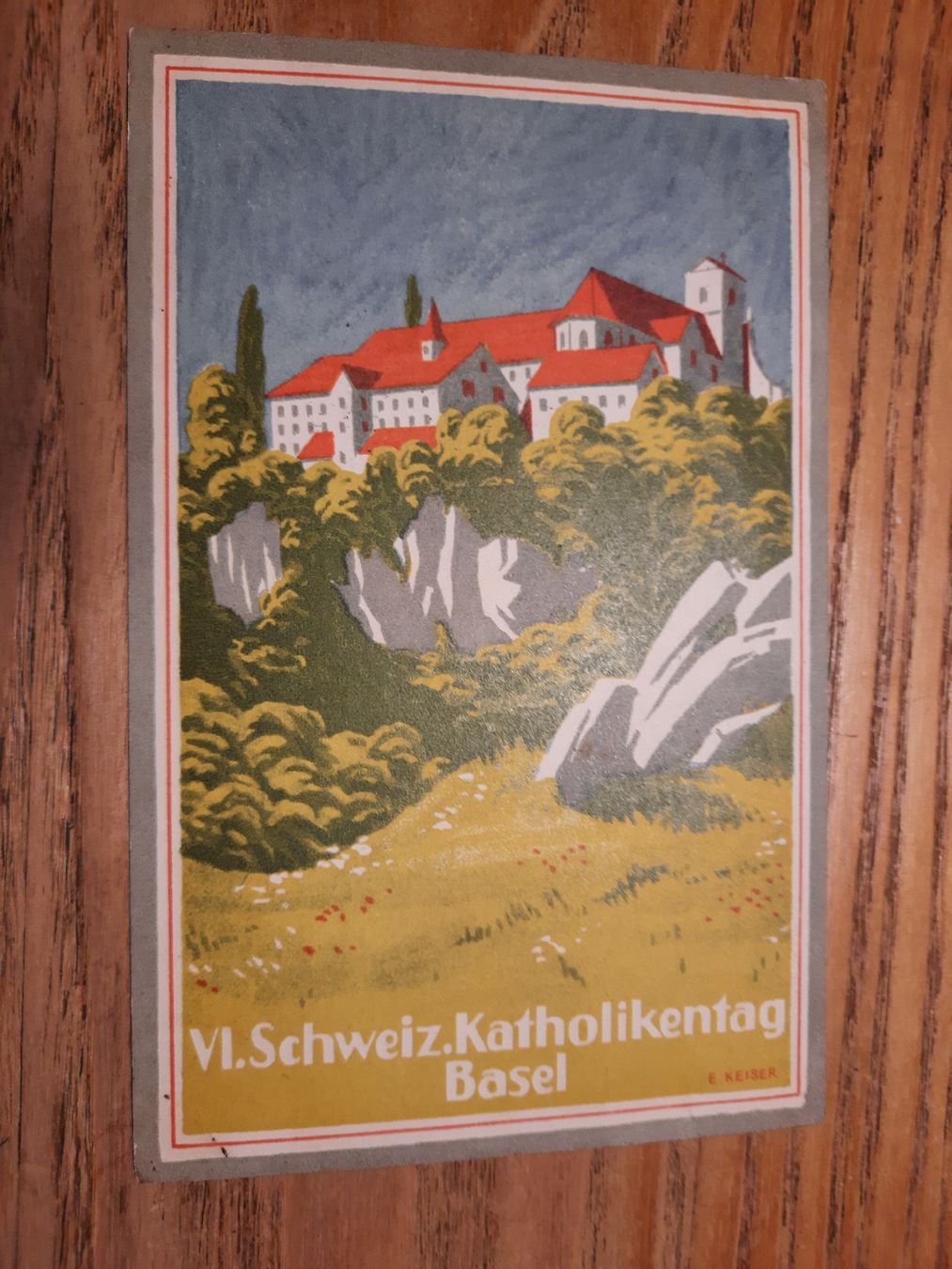 Timbri: Sonderstempel Katholikentage Basel – Usato da Basel venduto da KTV 1