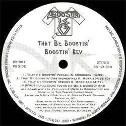 Dischi in vinile: Boostin' Kev* – That Be Boostin' LP – Usato da Nidau venduto da ybm