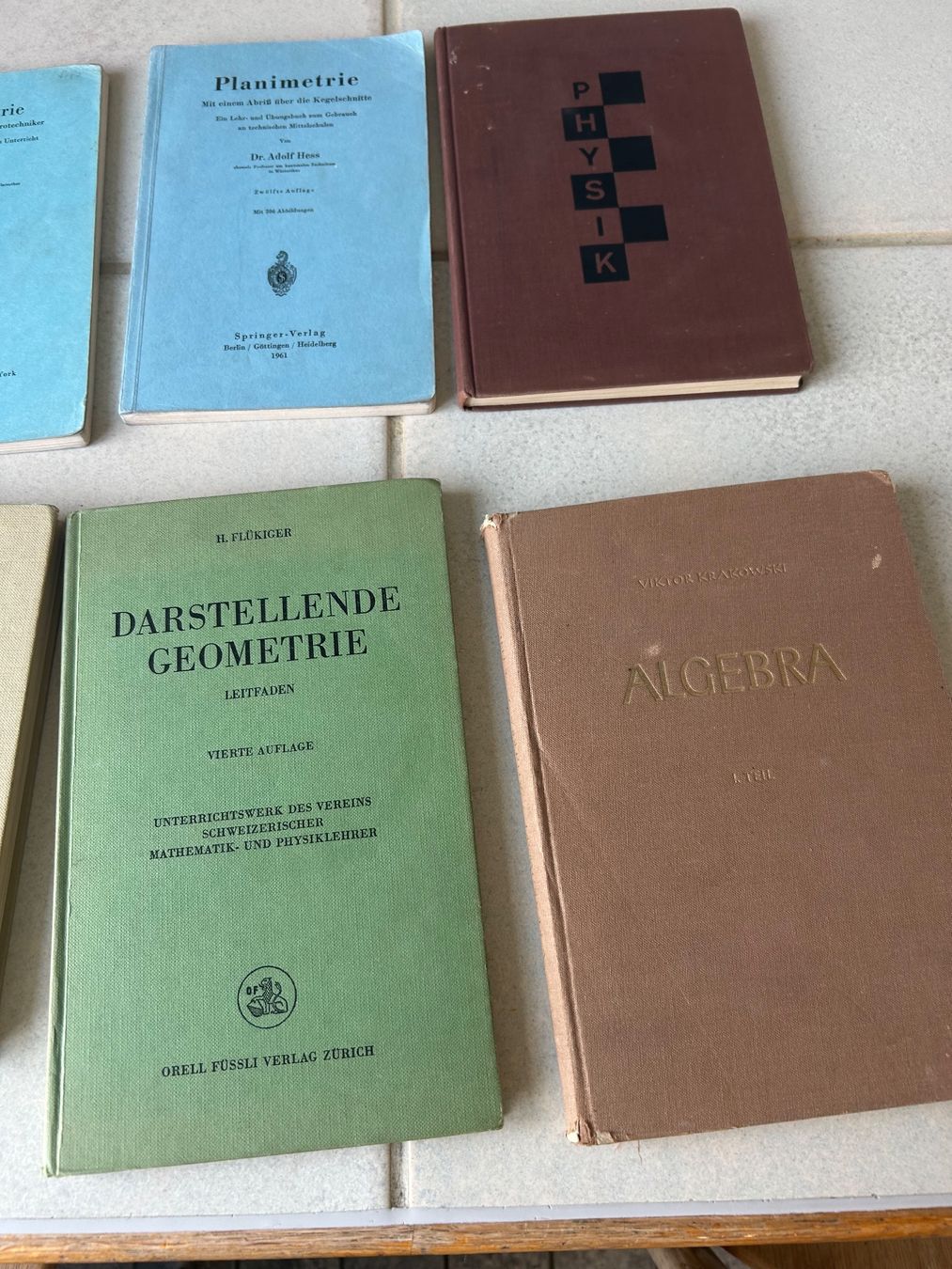 Libri: 8 Bücher, antik, Mathematik Geometrie – Usato da Wädenswil venduto da Nanny08 2