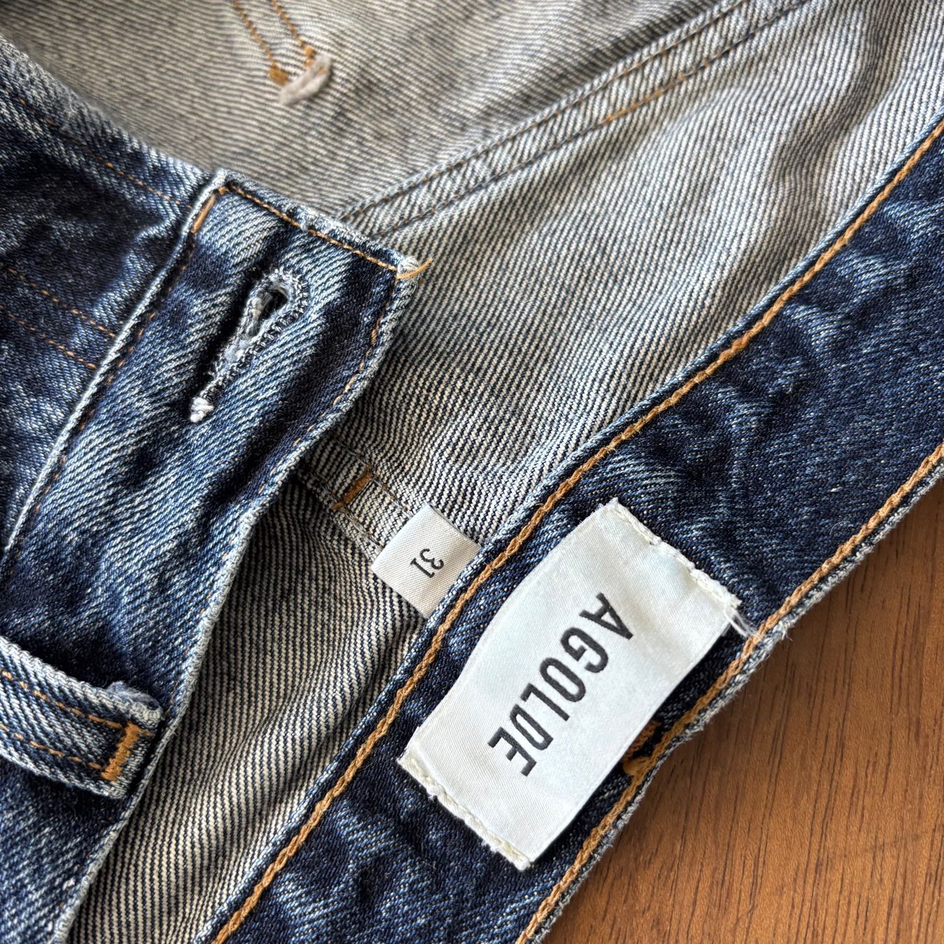 Agolde Jeans: NEU! AGOLDE Jeans ARC cropped blue – Nuovo (secondo la descrizione) da Biel/Bienne venduto da Eiskristall08 4