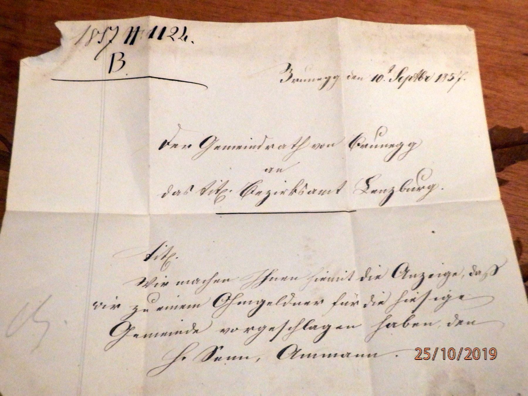 Timbri: Brief o. Marke, Balkenstempel, BRAUNEGG – Usato da Ueberstorf venduto da dinbau 4