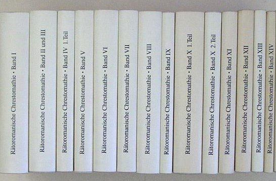 Libri: Rätoromanische Chrestomathie – Usato da Scuol venduto da Crijof