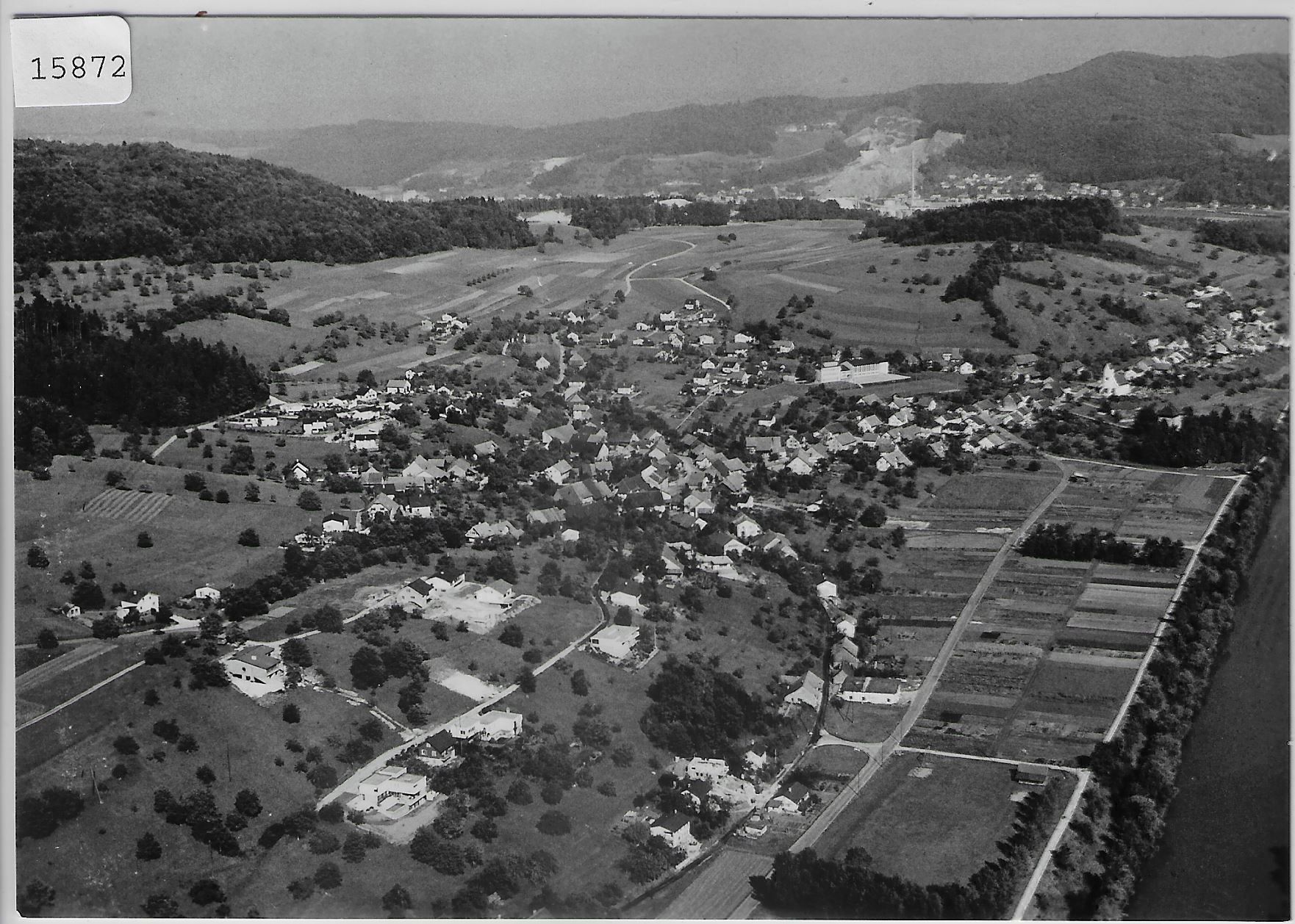 Cartoline postali: Flugaufnahme Auenstein AG – Antico da Ettingen venduto da Kartenplanet