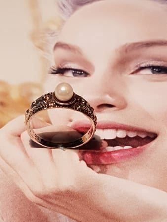 Bagues: Stilvoller Ring mit Zuchtperle – Neuf (Voir description) à Unterägeri par Altgoldschmuck 6