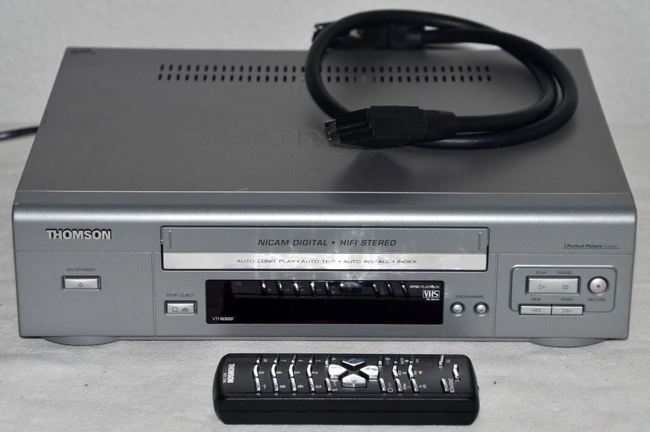 Magnétoscope Thomson S-VHS S4000 – Clone JVC HR-S5000, Entièrement Révisé
