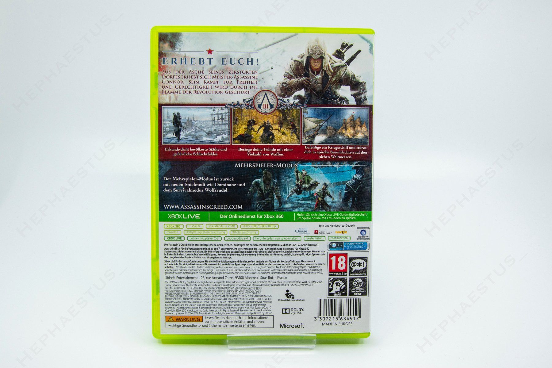Giochi: Assassin's Creed III Xbox 360 – Usato da Effretikon venduto da Hephaestus_ 1