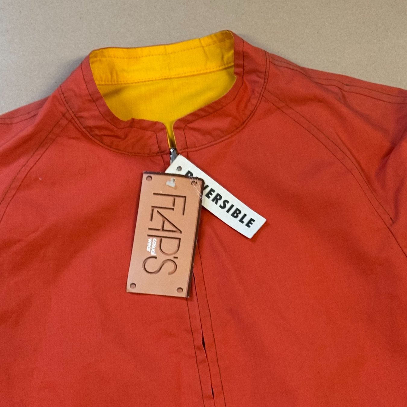 Jacken: Original vintage 80s Flaps reversible jacket retro Spanien – Gebraucht aus St. Gallen von sourced_limited 1