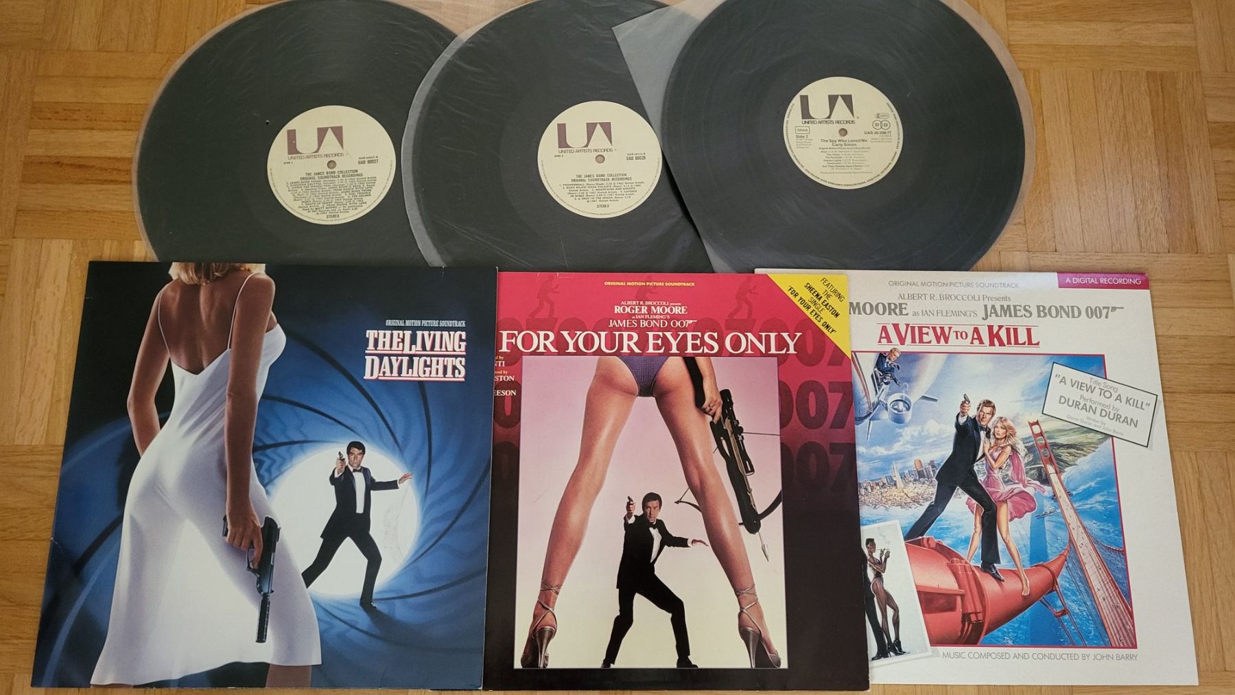 Schallplatten: James Bond Plattensammlung – Gebraucht aus Reinach BL von nachtmatt