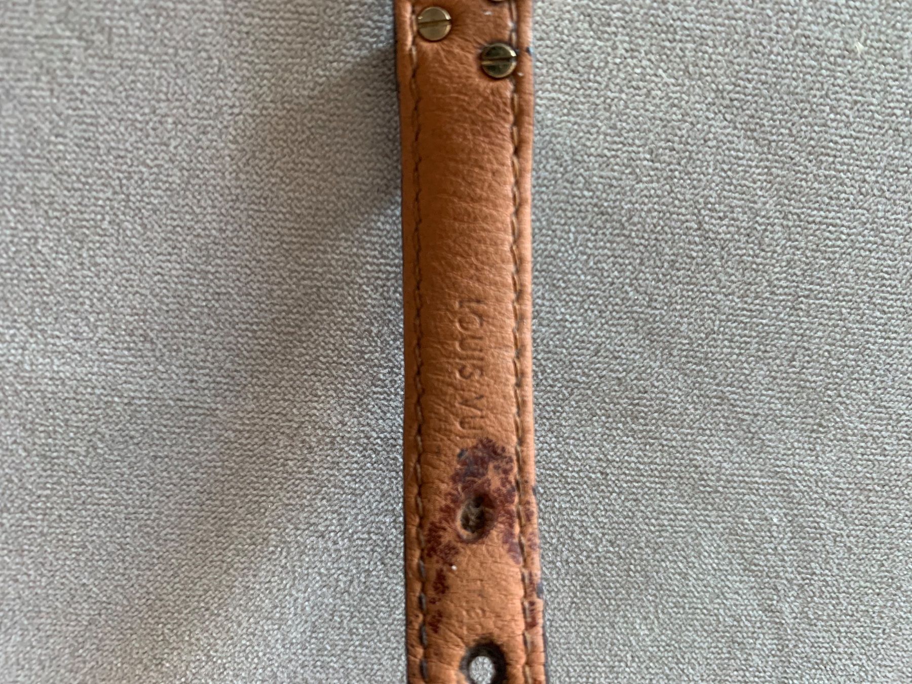 Louis Vuitton Bracciali & Braccialetti: Louis Vuitton Leder Armband – Usato da Bergdietikon venduto da zor_856j 9