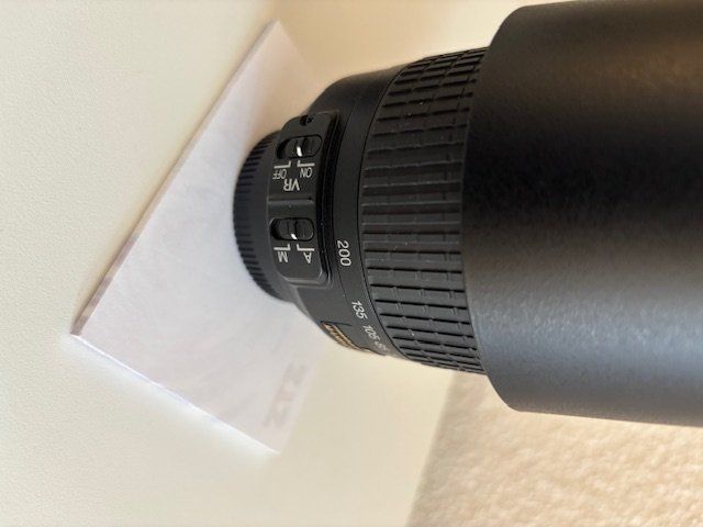 Nikkor Objektive: Objektiv Nikon, Nikkor DXVR, 55-200mm – Gebraucht aus Stein am Rhein von glocky