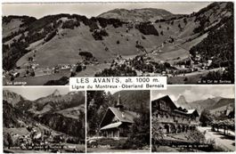 Montreux - Les Avants 4 Bild AK