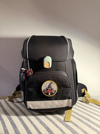 Schulranzen/Schulthek/Schulrucksack, Marke Lässig, schwarz