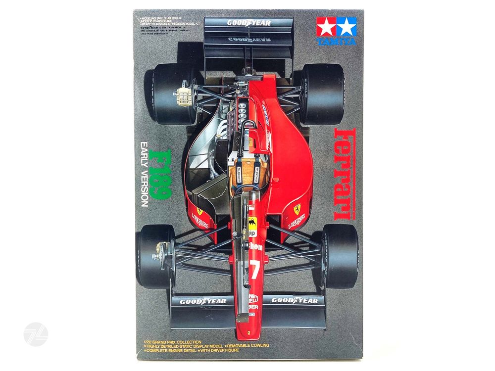 TBG Ferrari F189 F1 Ala Posteriore (Wing) - Ricambio Vintage Tamiya