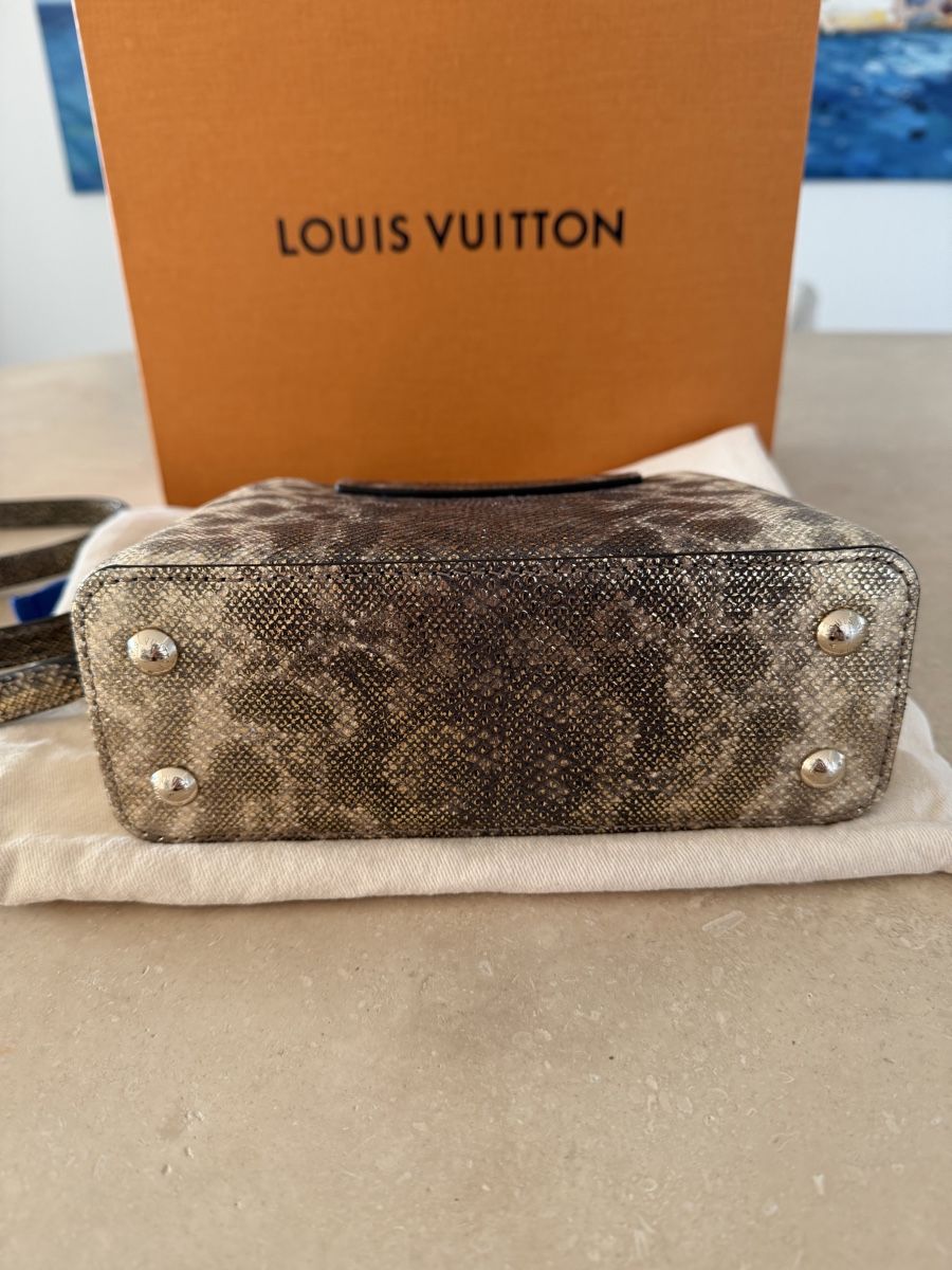 Louis Vuitton Taschen: Louis Vuitton Capucines Mini Karung Exotic ✨ – Neu (gemäss Beschreibung) aus Oberburg von Cheysirius_96 8