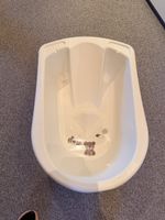 Babybadewanne weiss mit Bärenmotiv. Ungebraucht!