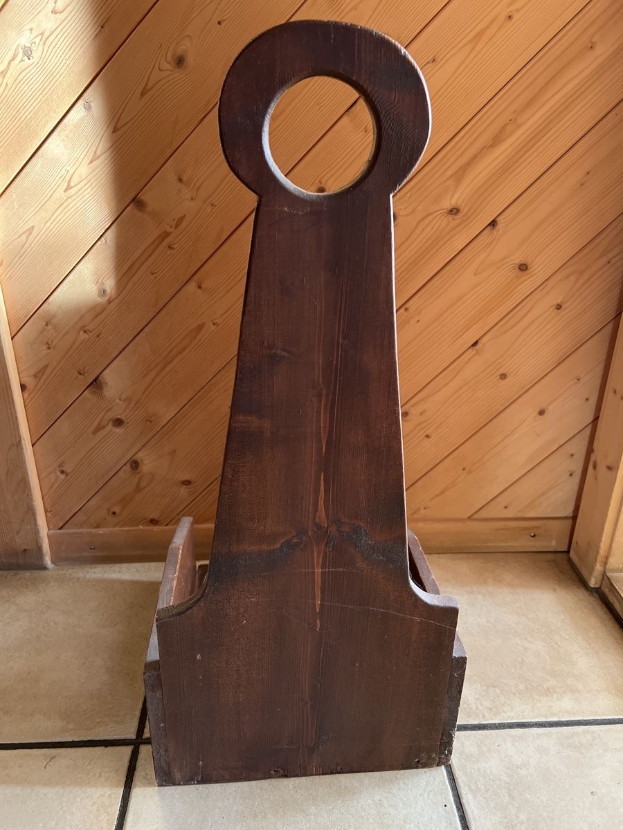Articoli in legno: Alte Pechschaufel Handbemalt – Usato da Rueun venduto da cnu_8fur 1
