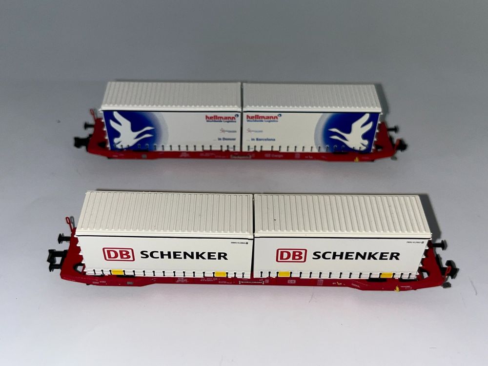 WAGON PORTE CONTENEUR de type Lgns, MSC, NS, Ep. V - PIKO 27726 - HO 1/87 EUR 40,69 - FR
