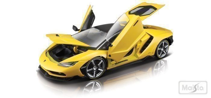 Lamborghini Modellini d'auto: Lamborghini Centenario Yellow Edition – Nuovo e nell'imballaggio originale da Erlenbach im Simmental venduto da Model_box 5