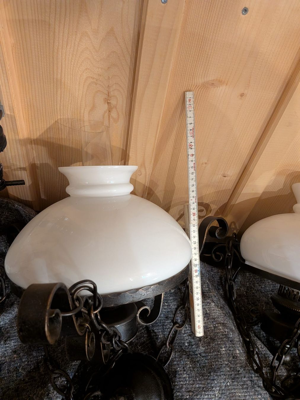 Lampadari & plafoniere: Antike Hängelampen 4 Stk. – Usato da Ebnat-Kappel venduto da Fini1000 3