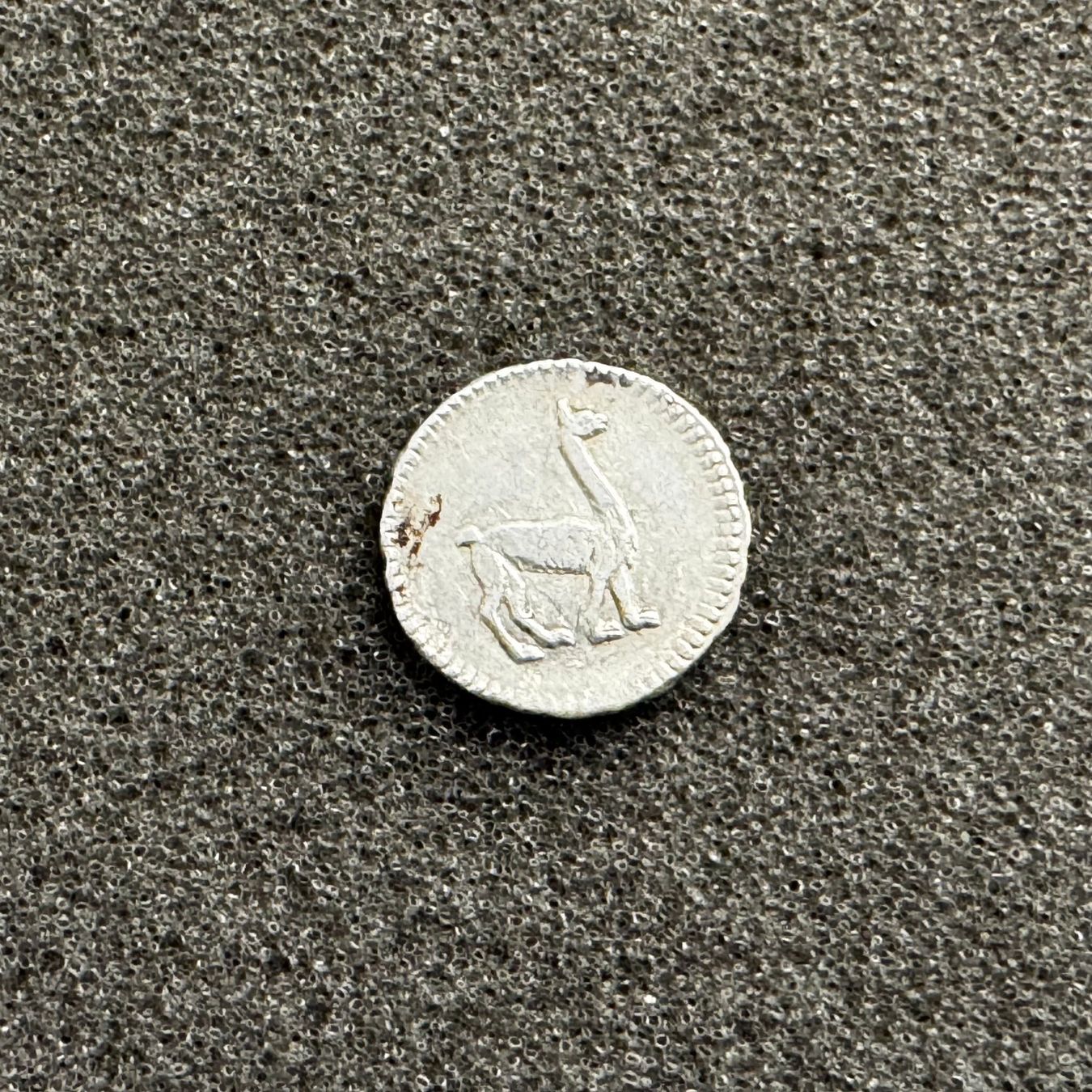Alle Münzen: 1/4 Real Silber Peru 1850 – Gebraucht aus Reitnau von tb-muenzen 3
