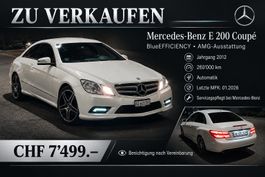 Mercedes-Benz E 200 AMG BlueEFFICIENCY