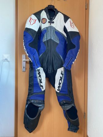 Combinaison de moto WOLF Taille 46 - Comme neuve !