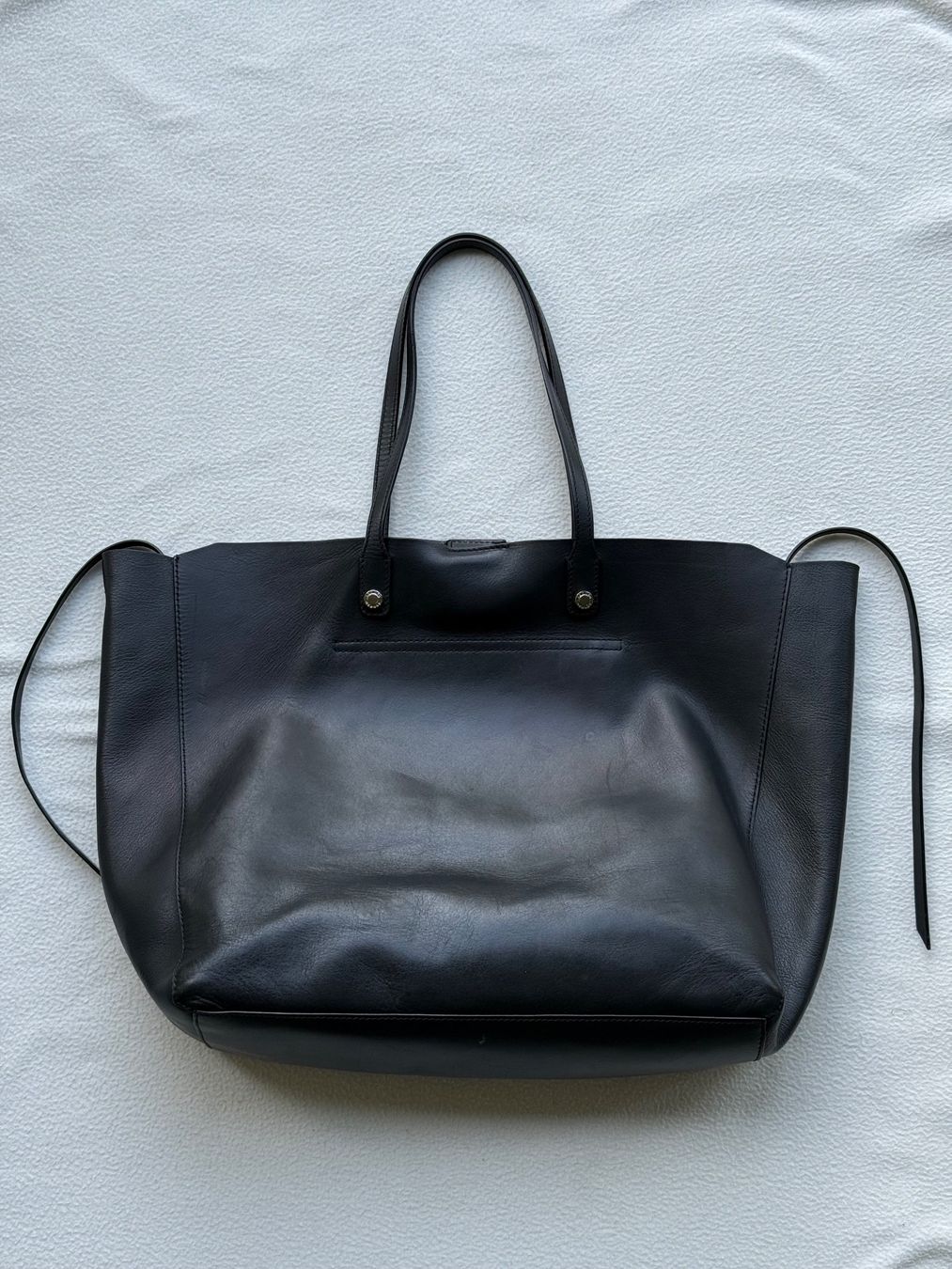 Sandro Borse da donna: Schwarzer Leder Shopper von Sandro – Usato da Wettingen venduto da lisous.closet 3
