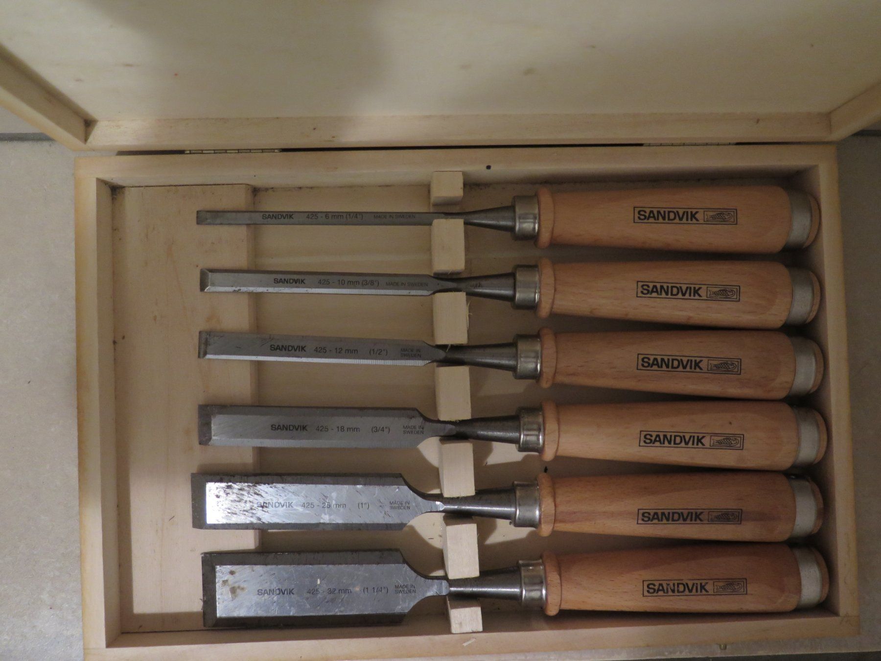 Sandvik Tous les outils: Sandvik Stechbeitel Set – D'occasion à Oberwangen TG par fre_jdx2 1