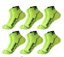 6 Paar NEUE Socken giftgrün Gr. 39-42 - 225372