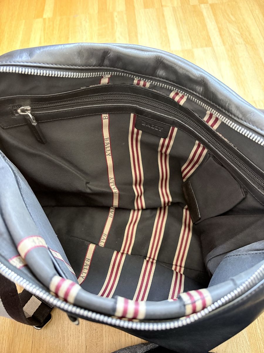 Bally Borse: Bally Messenger Tasche, schwarz – Usato da Basel venduto da Nihaojuju 4