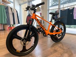 Kindervelo Mountainbike 20 Zoll ORANGE 2 Jahre Rahmeng. NEU