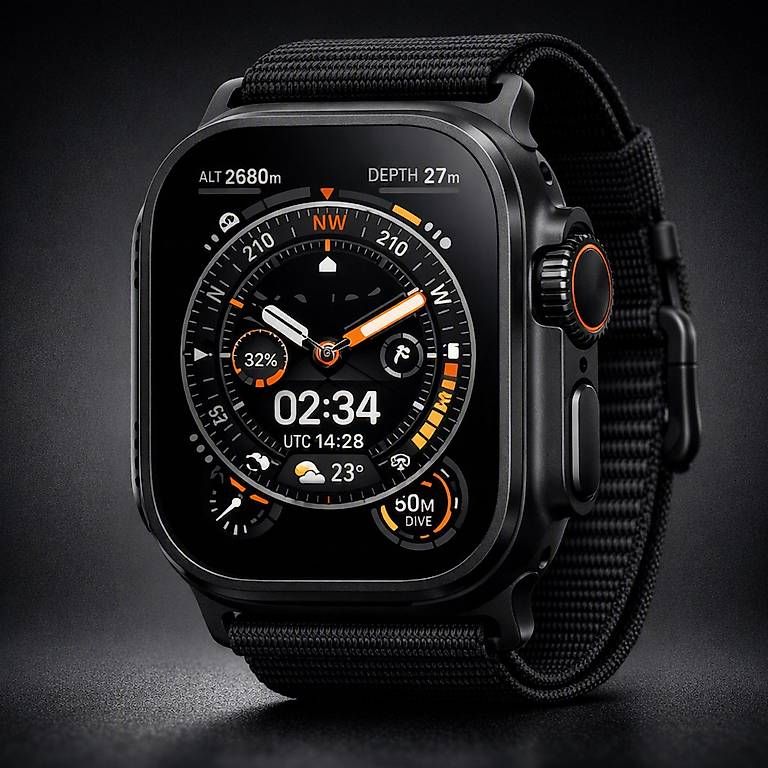 Apple Smartwatch: Apple Watch Ultra 3 49 mm  Black – Usato da Spreitenbach venduto da paljana