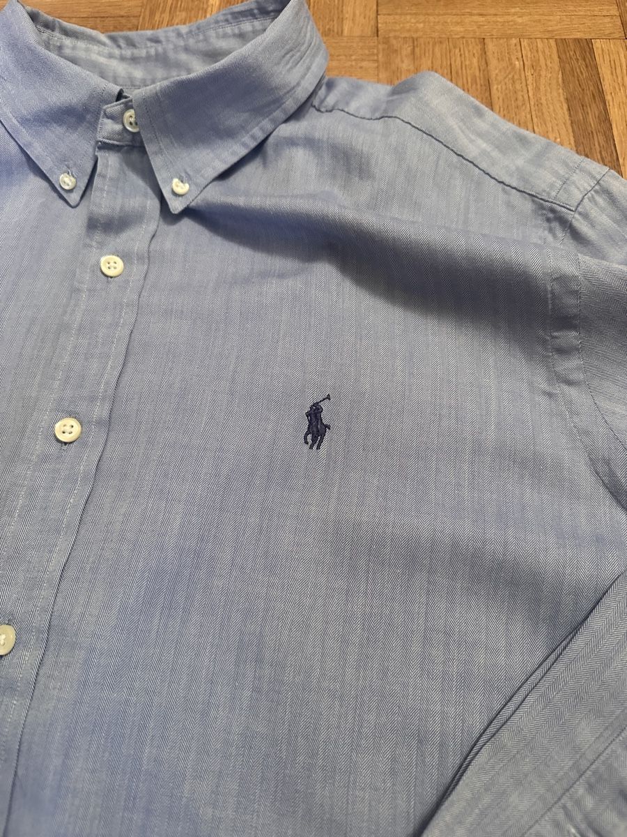 Ralph Lauren Camicie: Polo Ralph Lauren Hemd Grösse XL hellblau – Usato da Baden venduto da Marytumby 1