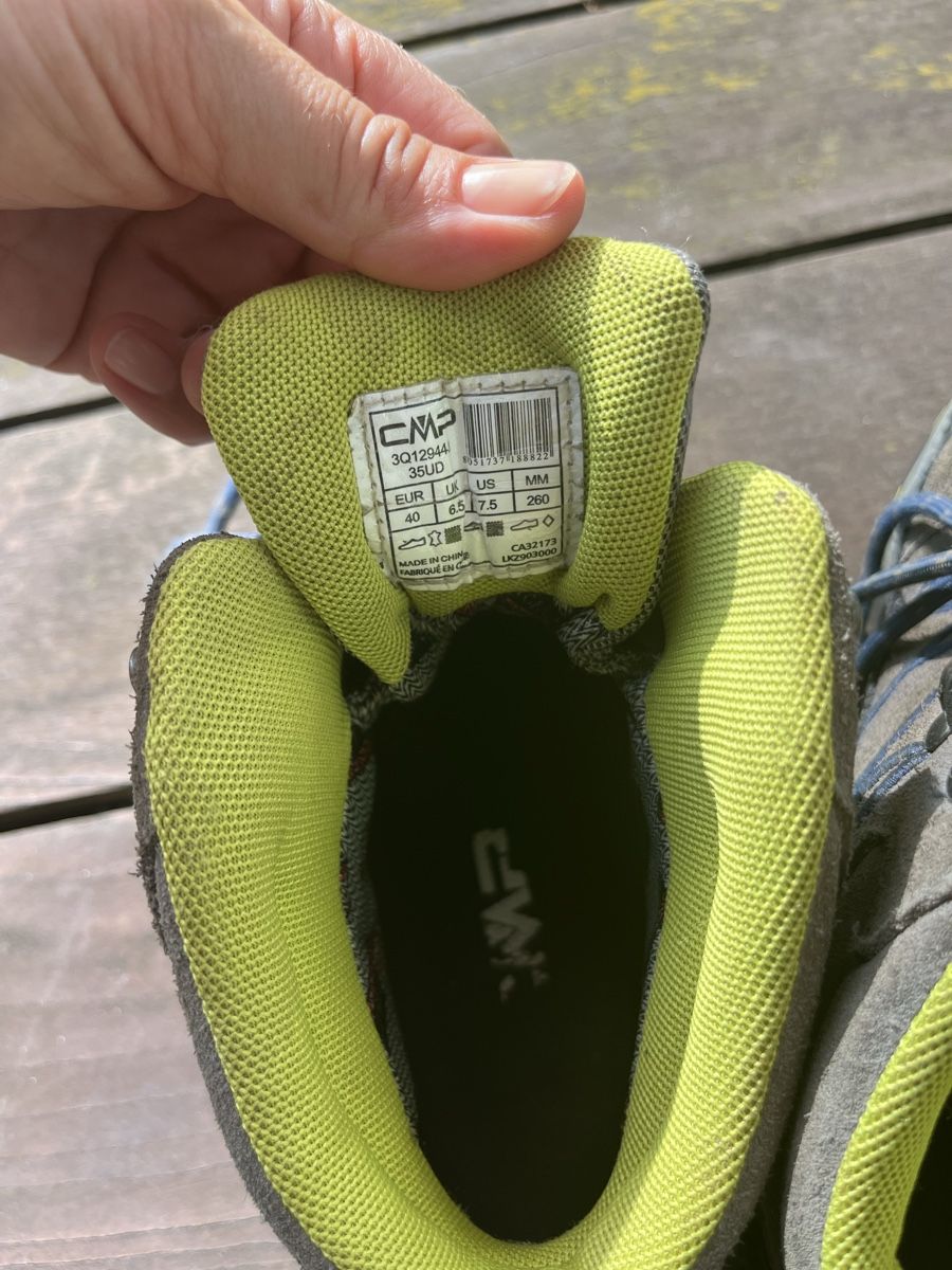 CMP Herrenschuhe: Wanderschuhe CMP Grösse 40 gebraucht – Gebraucht aus Oberriet SG von Yakari77 1