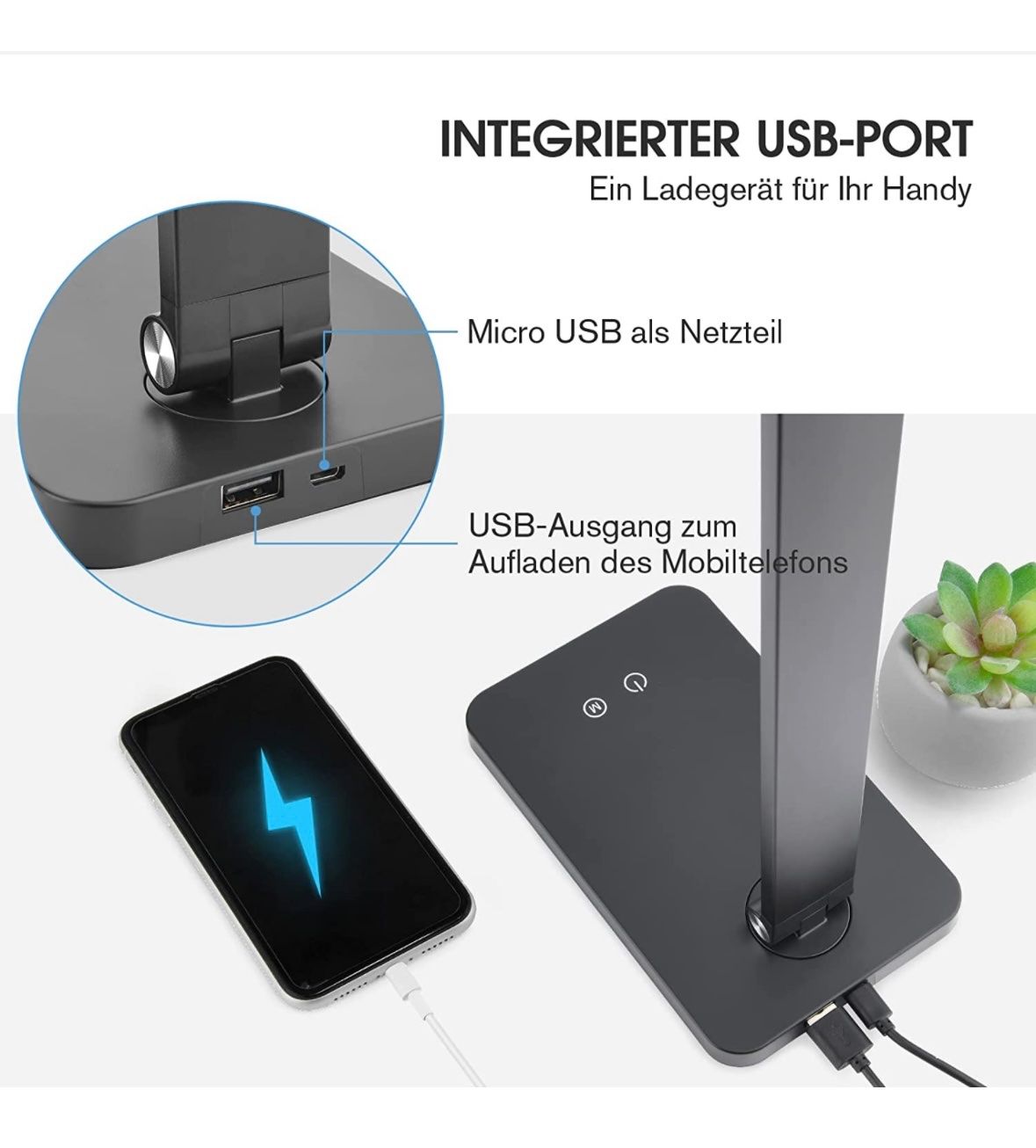 Lampen: Schreibtischlampe LED Dimmbar – Neu und originalverpackt aus Nuglar von SaleRitter 4