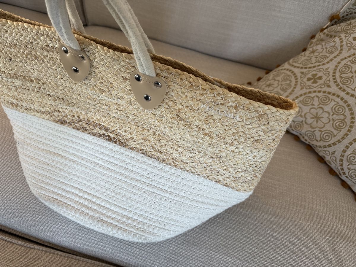 Taschen für Damen: Sommer Strandtasche Stroh Bast mittelgross – Gebraucht aus Thalwil von syd_2rxt 1