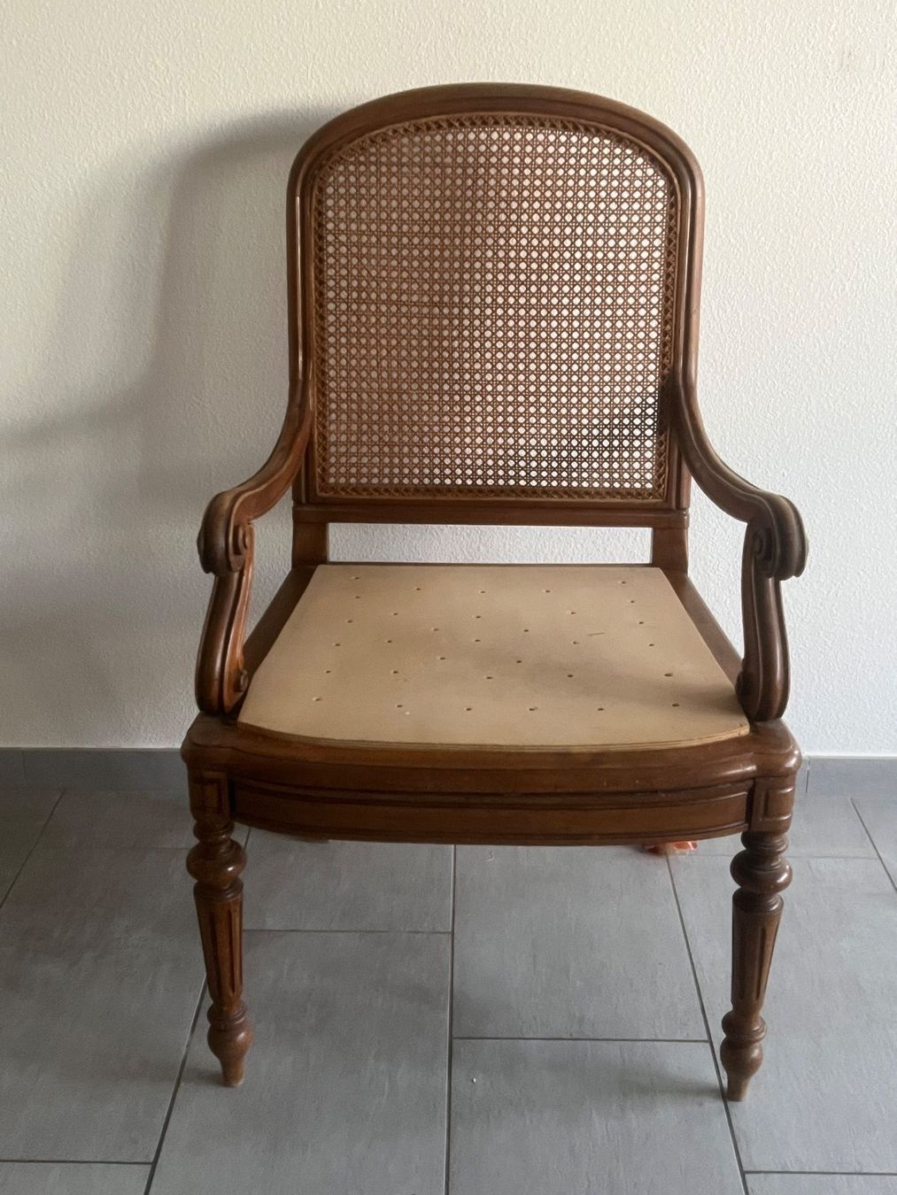Poltrone: Fauteuil im Louis-Philippe- / Napoleon-III-Stil – Usato da Hinterkappelen venduto da rum_y52q 2