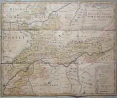 Solothurn Landkarte  von Walser  um 1766