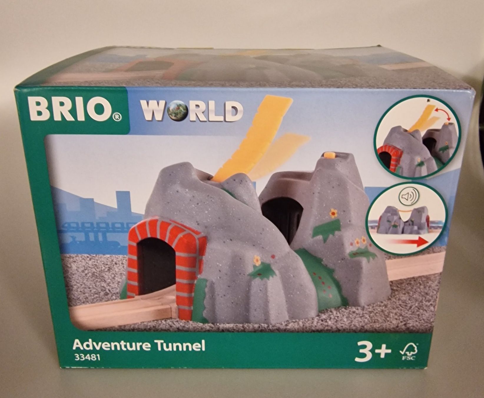Brio Giocattoli: Brio World Abenteuer Tunnel 33481 Neu – Nuovo e nell'imballaggio originale da Oberuzwil venduto da aseinkaufswelt
