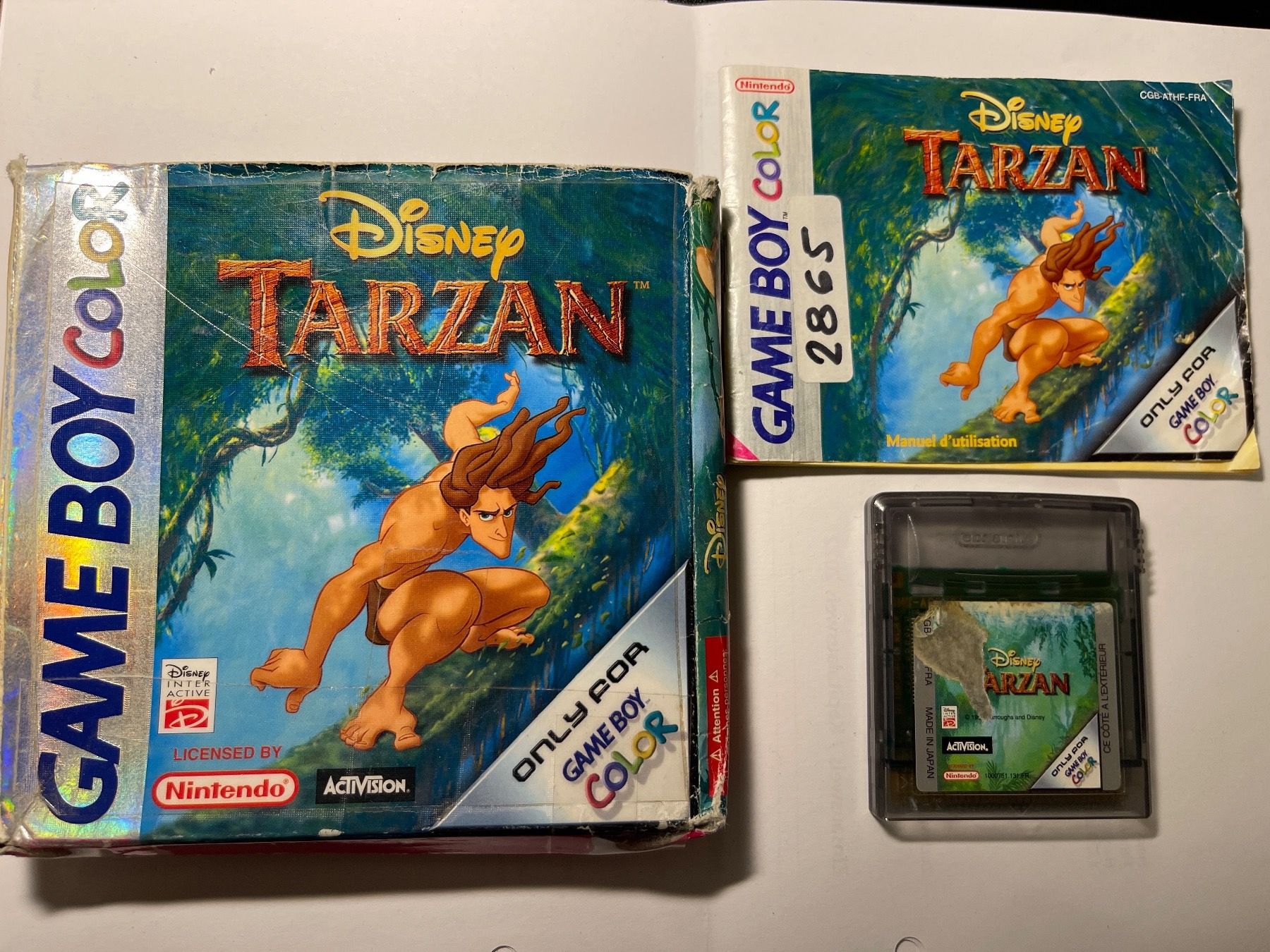 Nintendo Jeux: TARZAN Game Boy Color in OVP – D'occasion à Derendingen par Ninten.do
