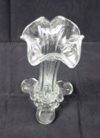 Vase 23 x 13 cm aus Kristallglas