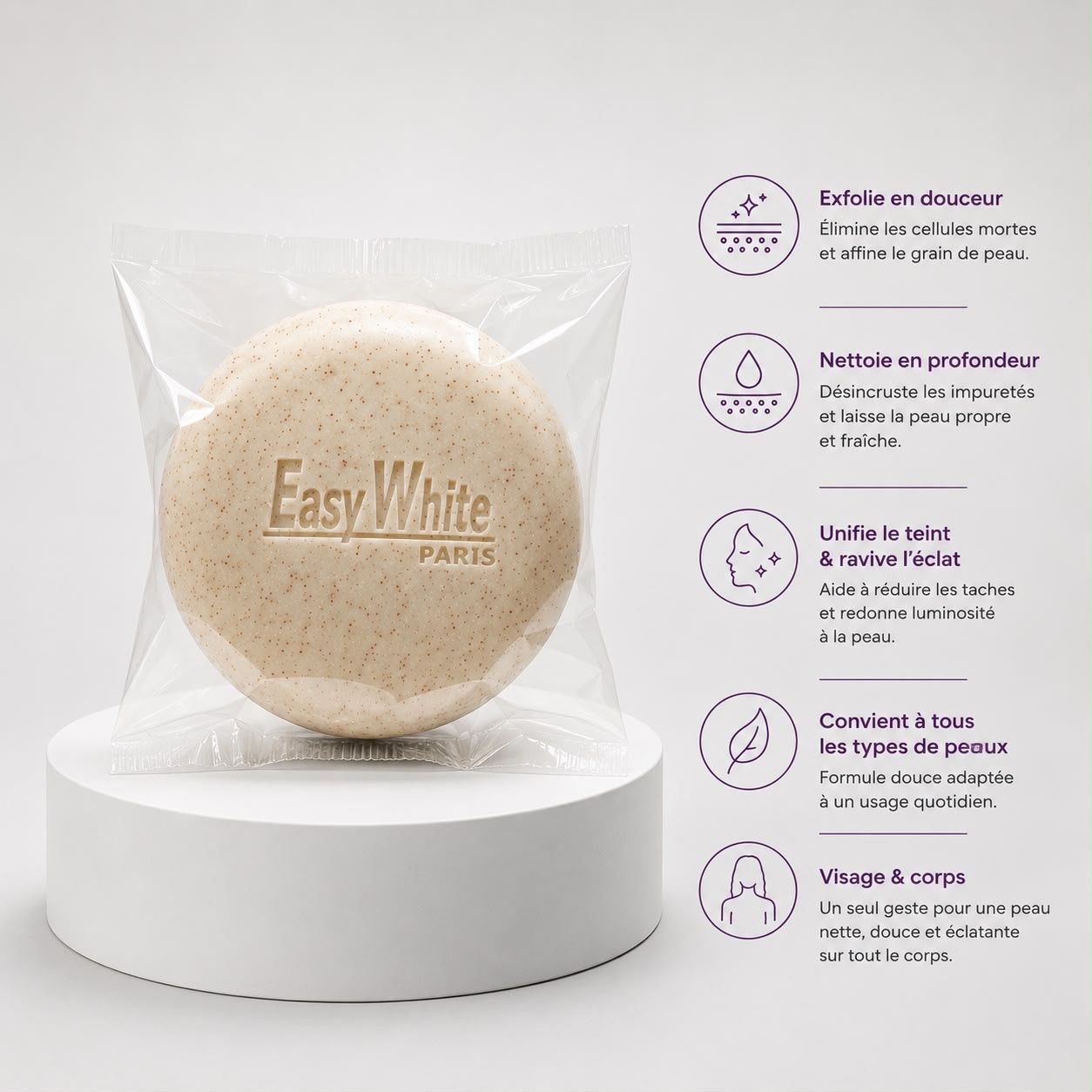 Gesichtspflege: savon exfoliant visage et corps – Gebraucht aus Genève von tch_dw9w 1