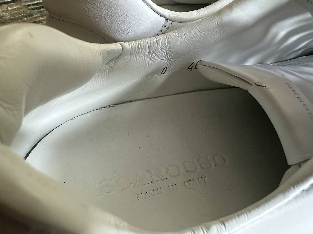 Scarpe da uomo: Scarosso sneakers gr 40 weiss – Usato da Zürich venduto da kas_g26m 1