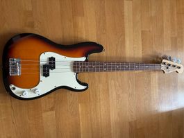 Fender Precision Bass Mexico, Sunburst, ohne Case oder Bag