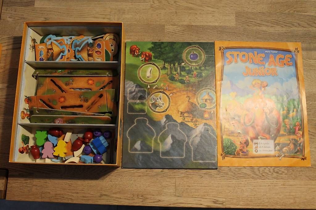 Giochi: Kinderspiel Stone Age: Junior  – Usato da Brunnen venduto da 77miul77 1