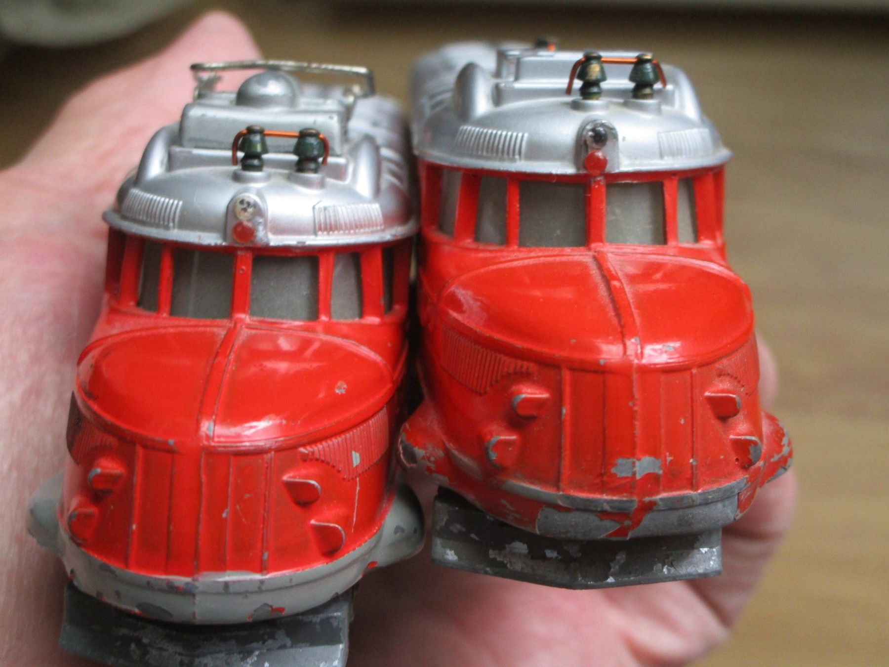 Wesa Modellini di ferrovie: 2 x roter Pfeil  WESA – Difettoso da Heimberg venduto da Lupo57 5