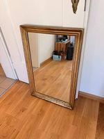 Spiegel gold/holz